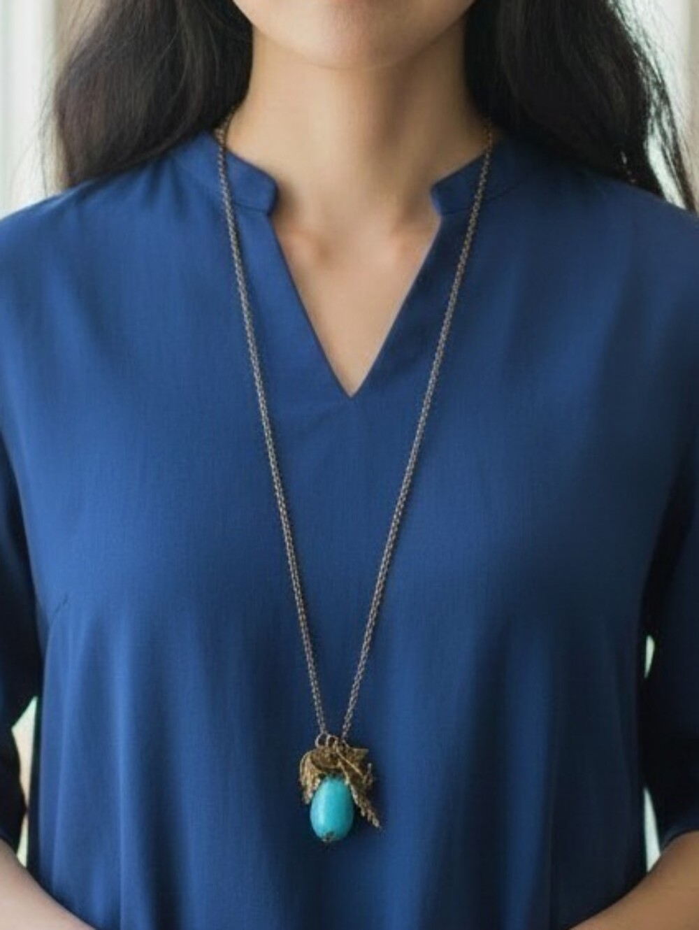 Vintage ALDO Nautical Charm Pendant Necklace